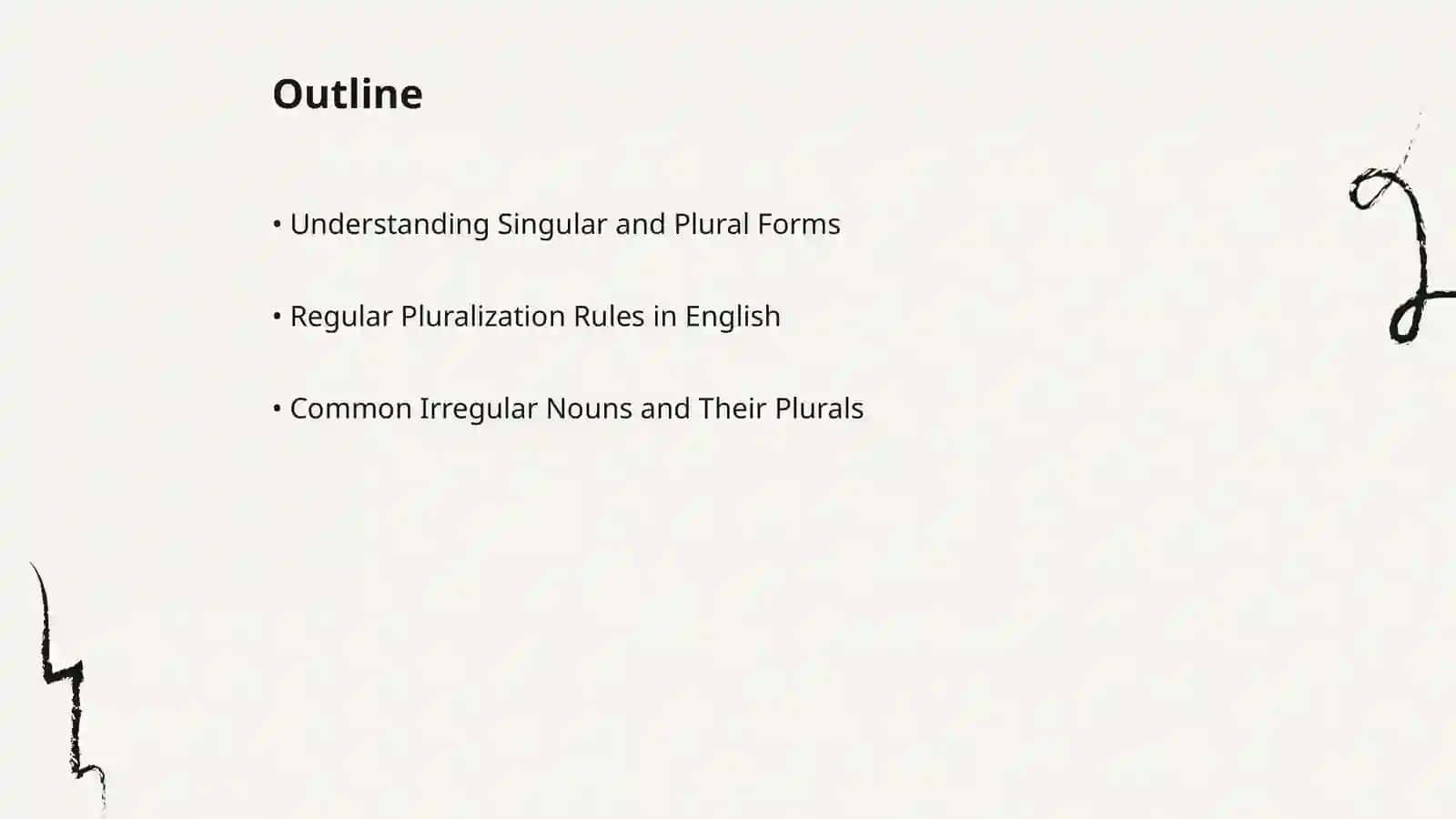 The Category of Number in English Nouns and Its Irregularities 2