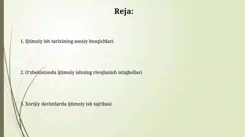 Ijtimoiy ish tarixi va xorijiy tajriba 2