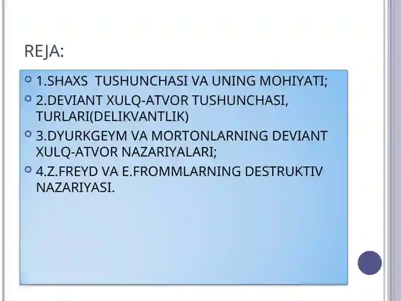 SHAXSXULQ-ATVORINI BOSHQARADIGAN ASOSIY MEXANIZMLAR 2