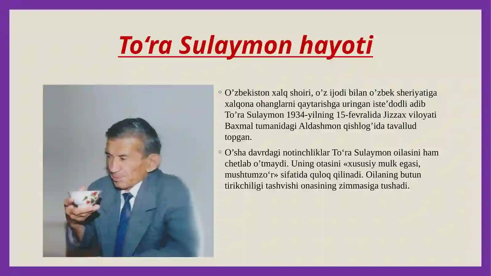 To‘ra Sulaymon 2