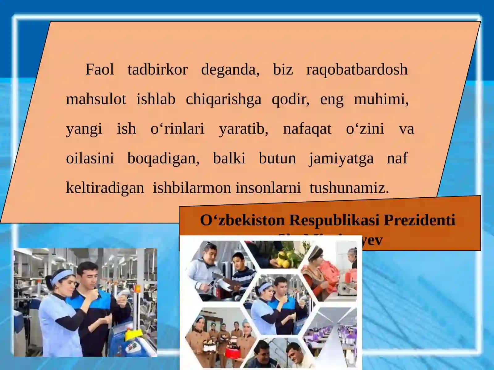 TADBIRKORLIK TURLARI VA SHAKLLARI 2
