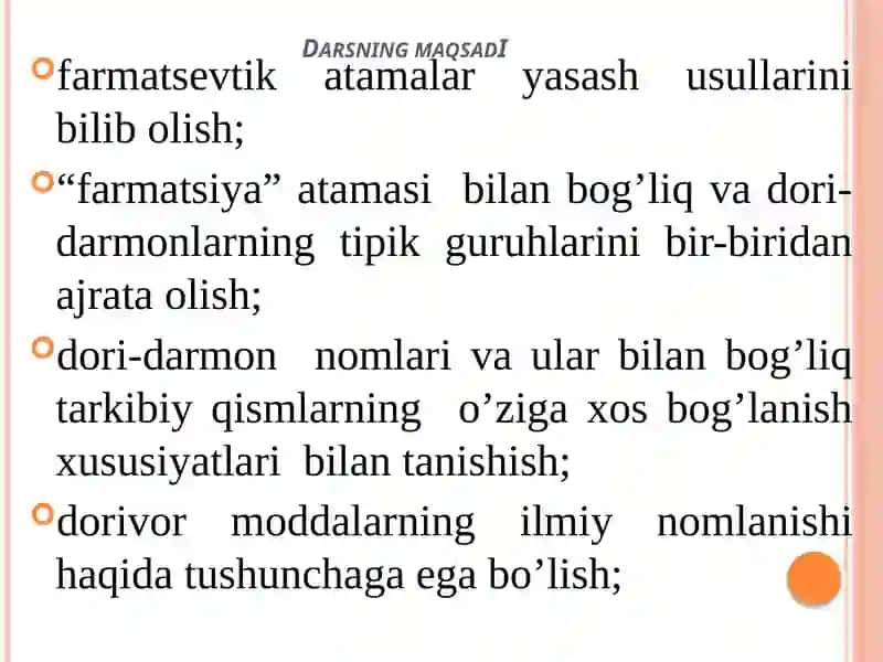 Farmatsevtik tеrminlar va tarkibiy qismlar 2