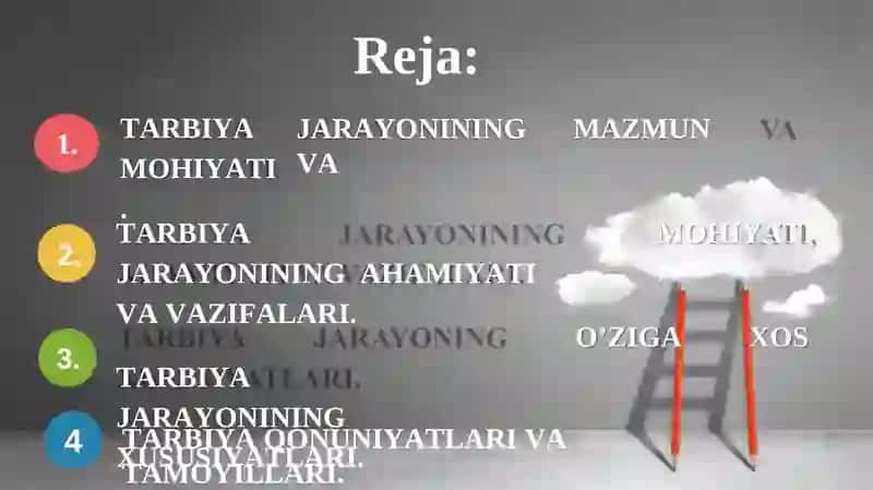 TARBIYA JARAYONINING MAZMUNI VA MOHIYATI 2