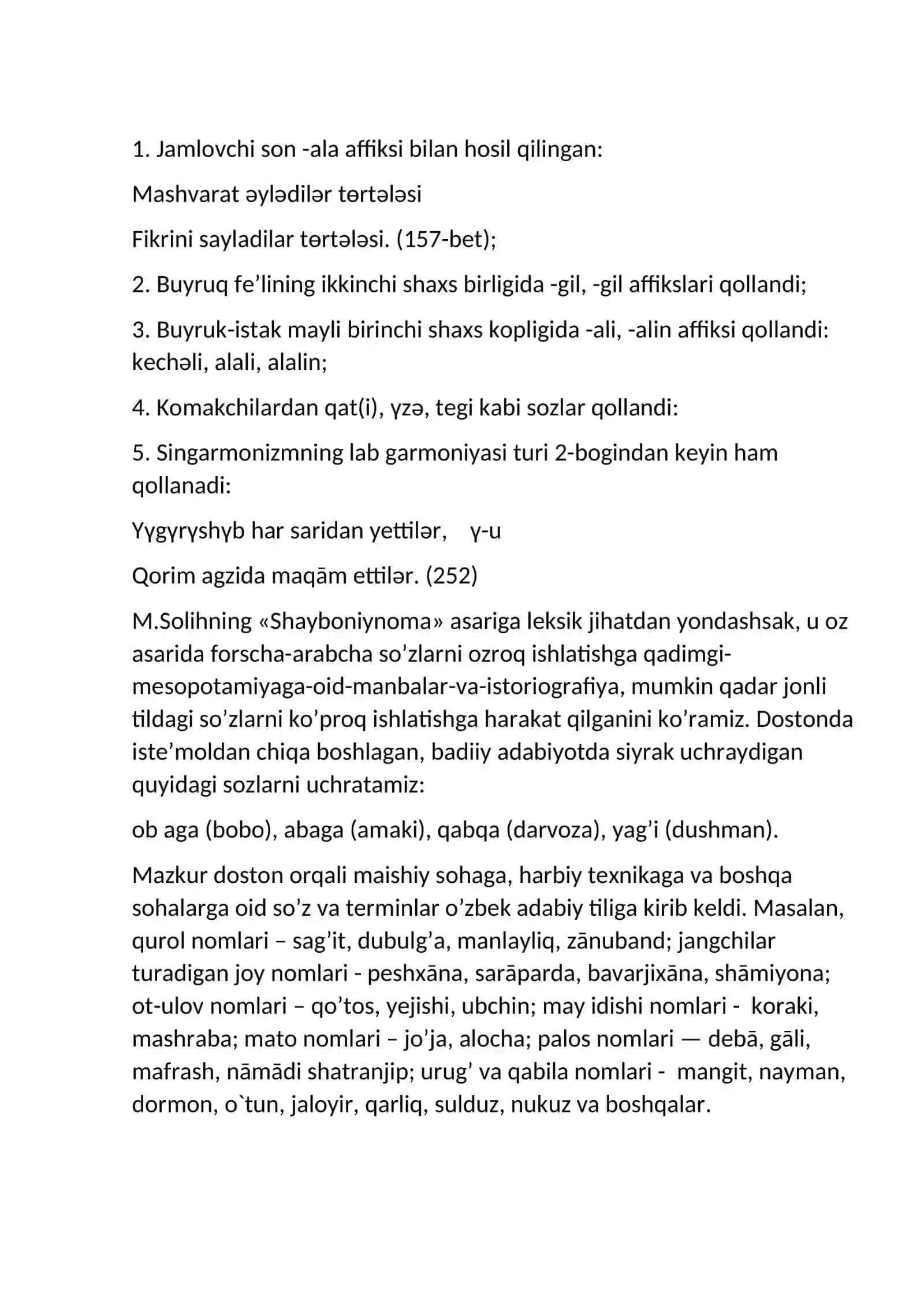 ‘‘Shayboniynoma’’ asaridagi ijtimoiy,siyosiy va harbiy terminlar 2