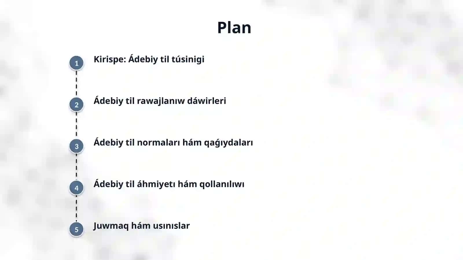 Ádebiy til hám onıń normaları 2