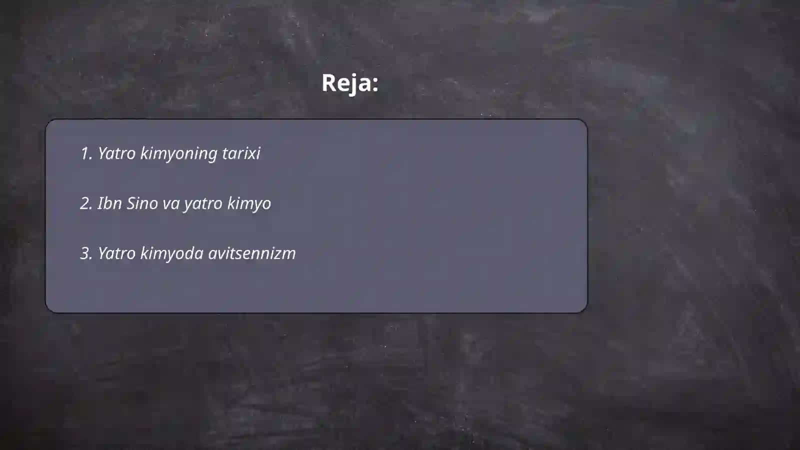 Yatro kimyo va unga hissa qoʻshgan olimlar 2