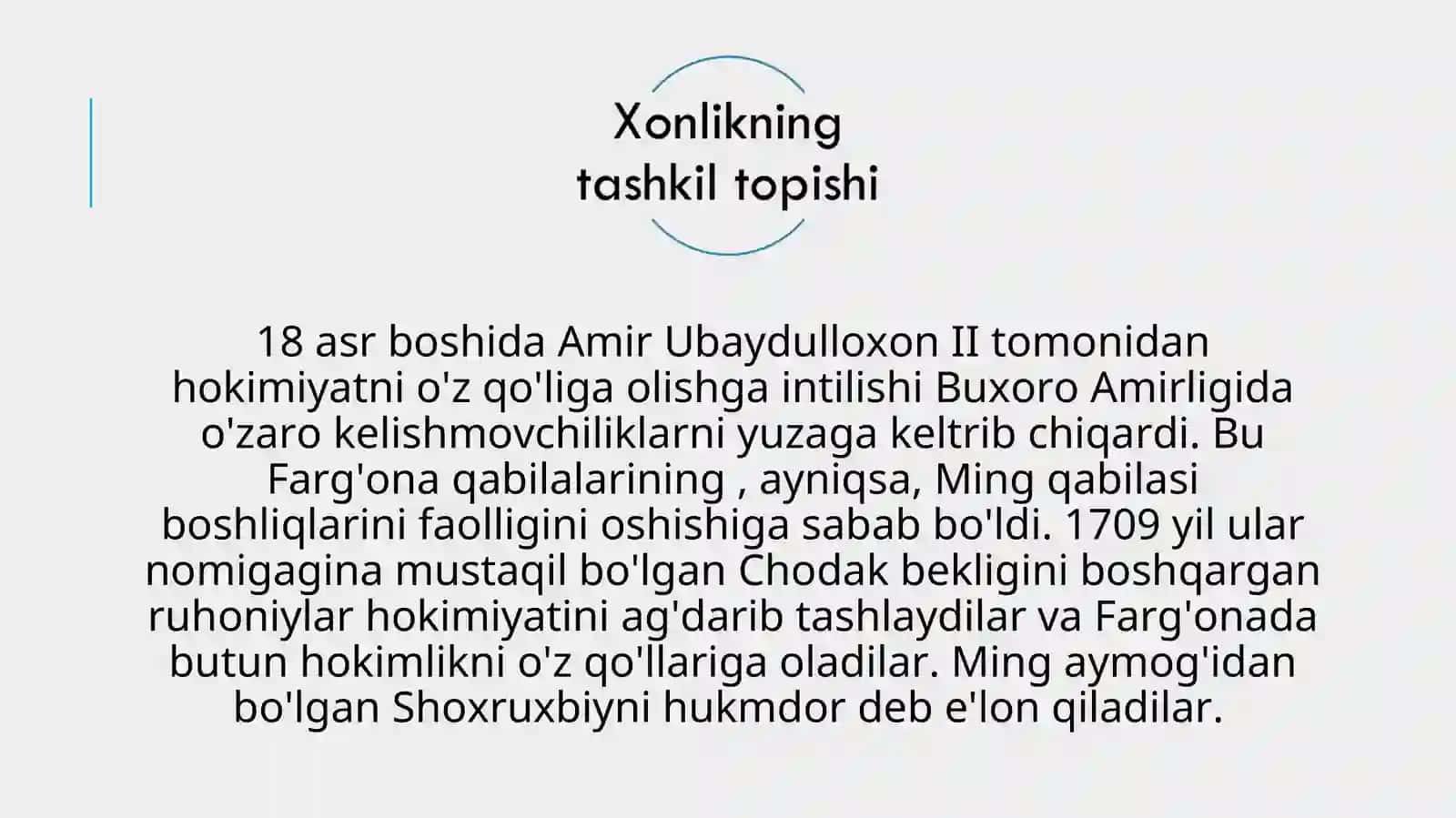 JAXON TARIXI FANIDAN TAYYORLAGAN MUSTAQIL ISHI 2