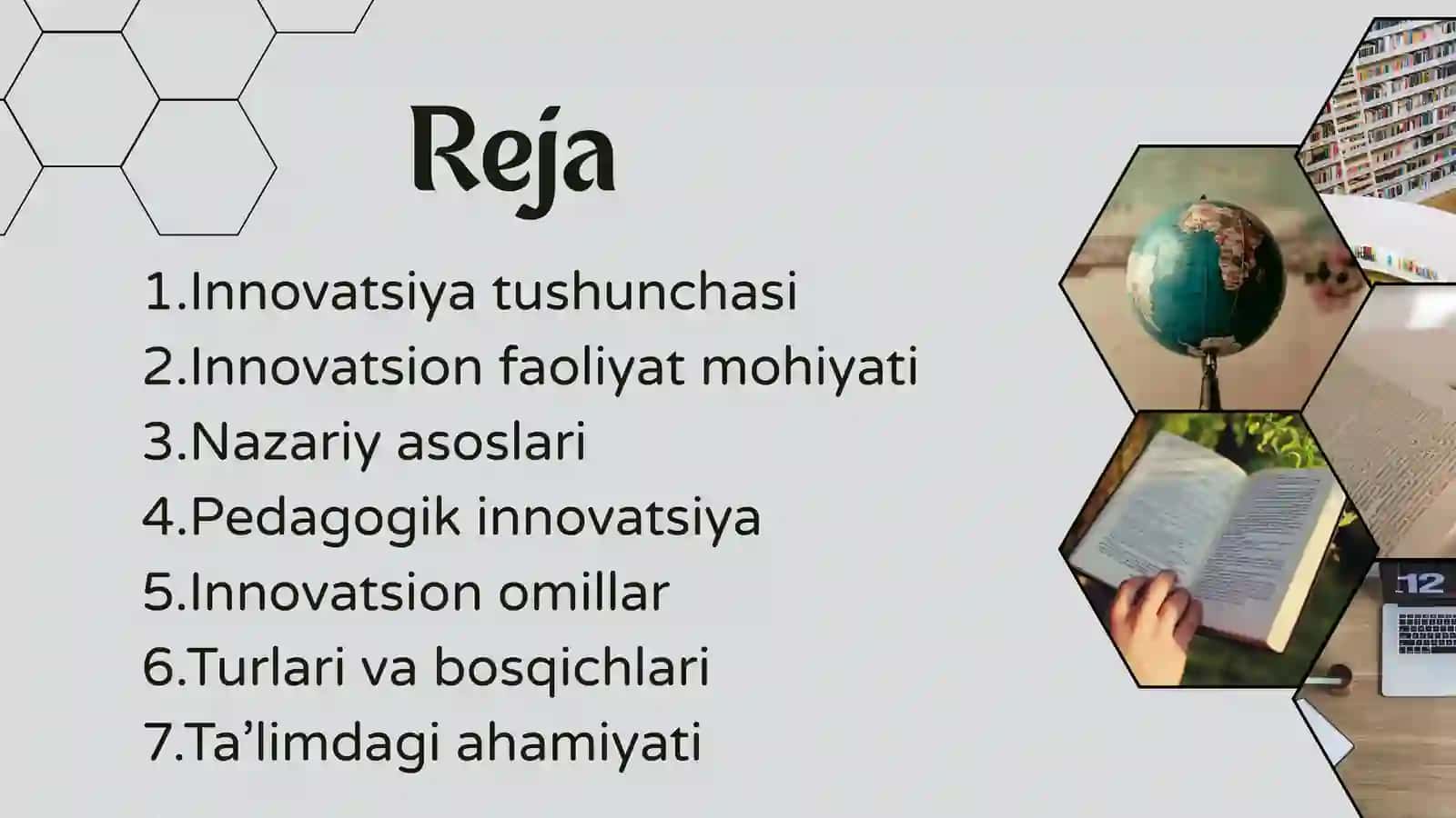 Innovatsion faoliyatining nazariy omillari 2