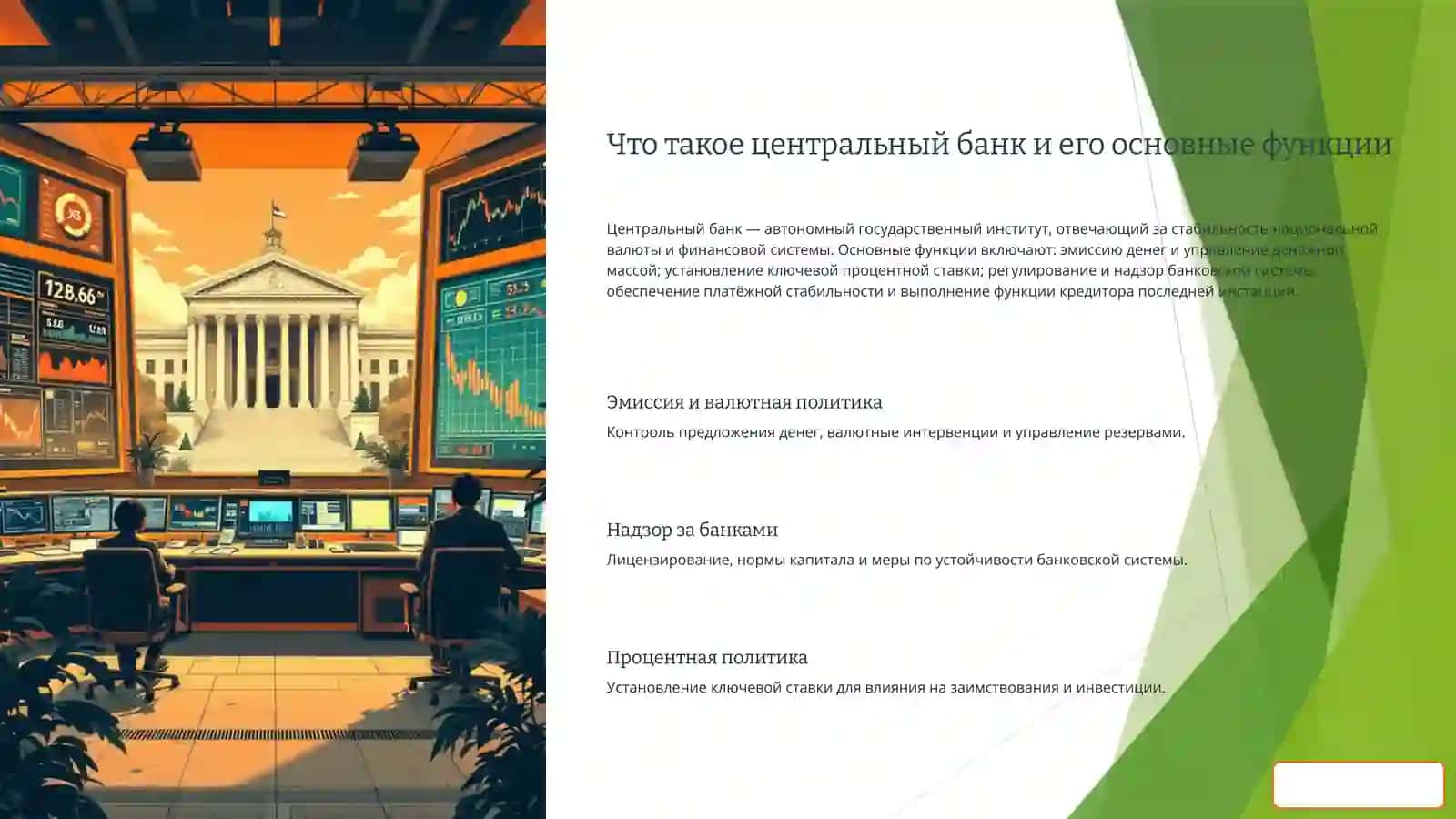 Денежно-кредитная политика центрального банка: Основы и влияние 2