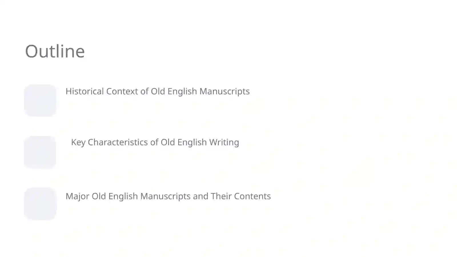 Old English Manuscripts Study 2