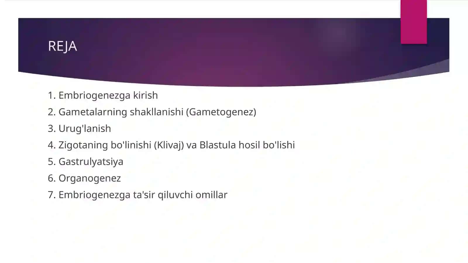 Embriogenez 2