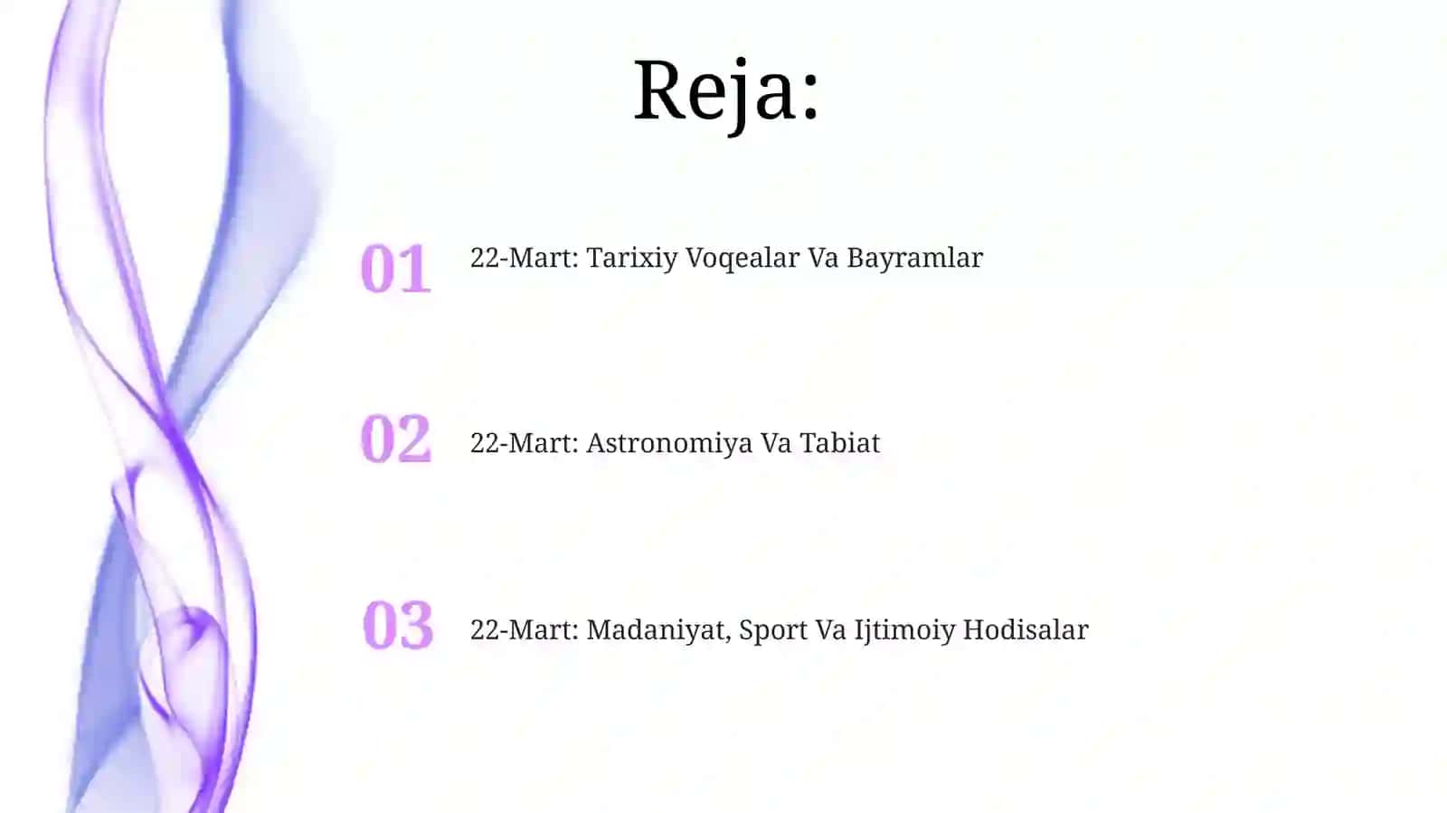22-Mart: Tarixiy Voqealar Va Bayramlar 2