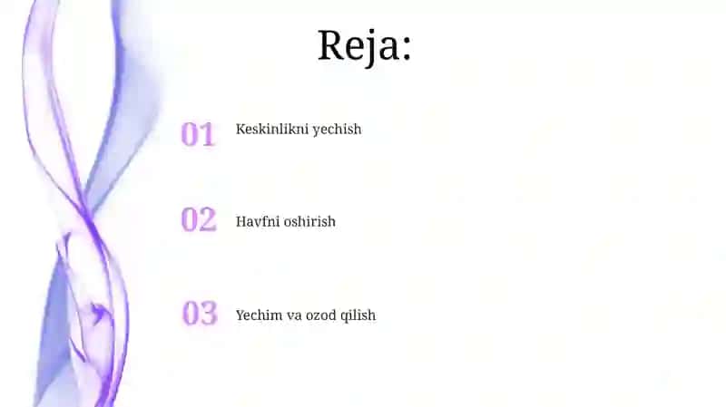 O'sishdagi keskinlik 2