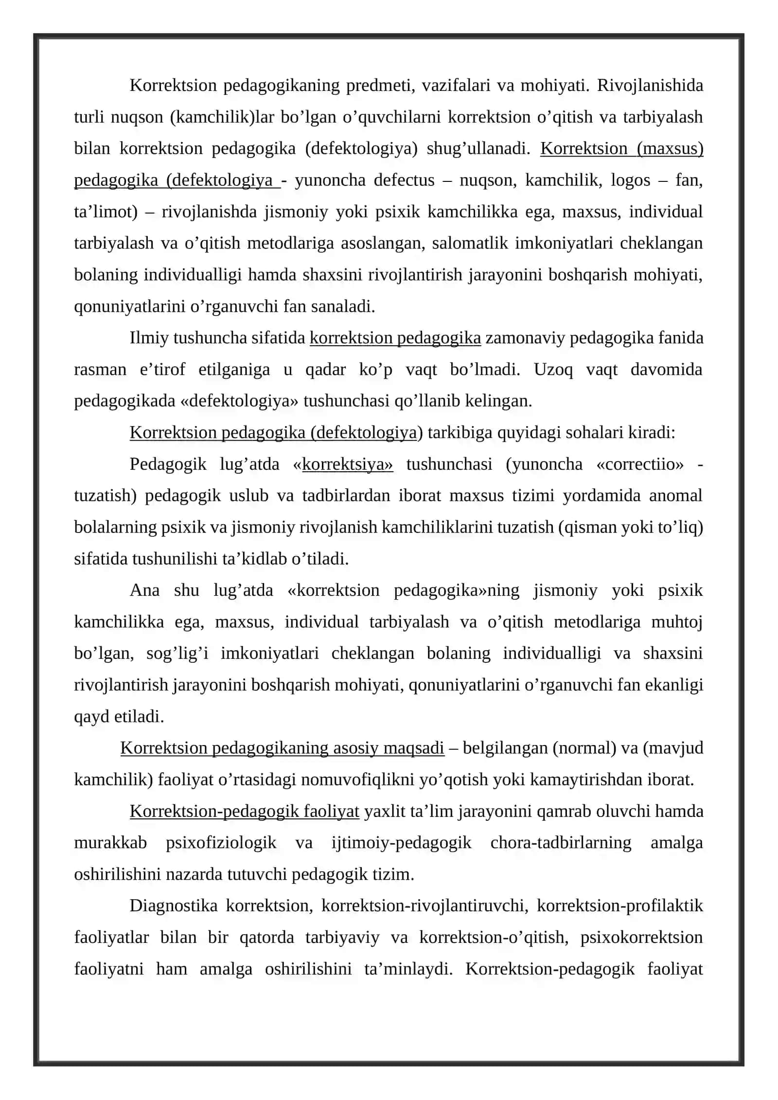 Korrektsion pedagogika 2