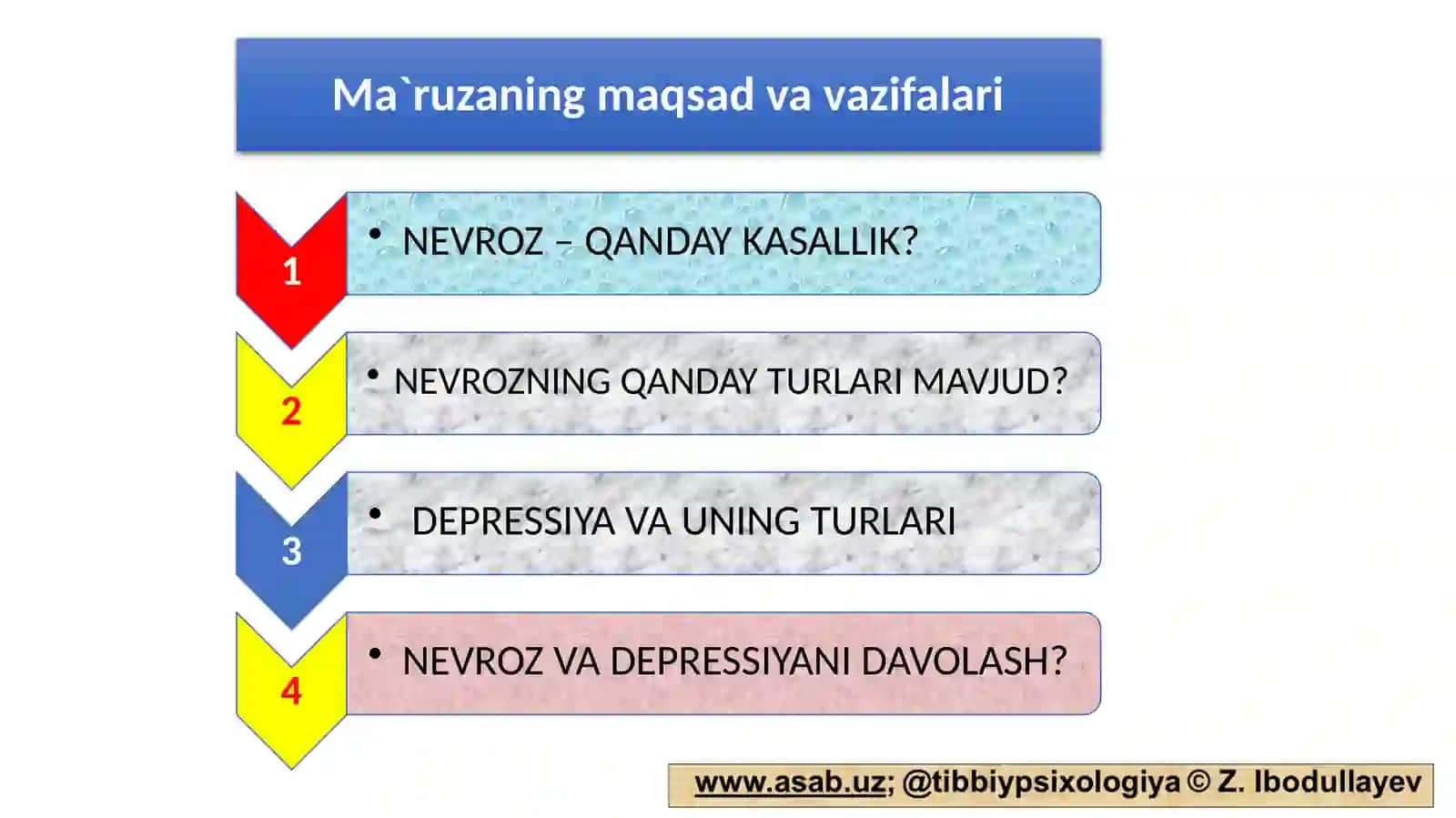 NEVROZ VA DEPRESSIYA 2