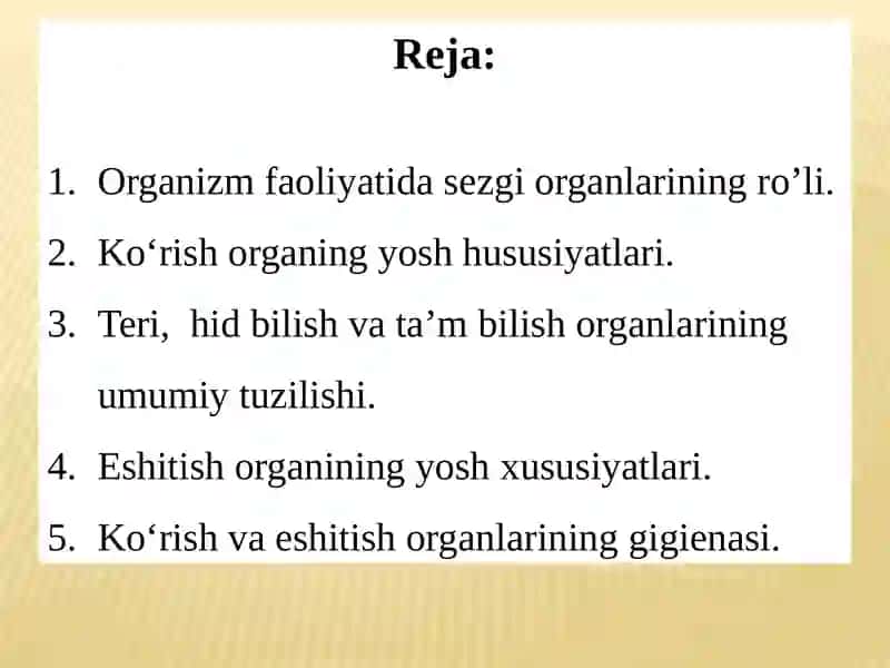 Analizatorlarning yoshxususiyatlari 2