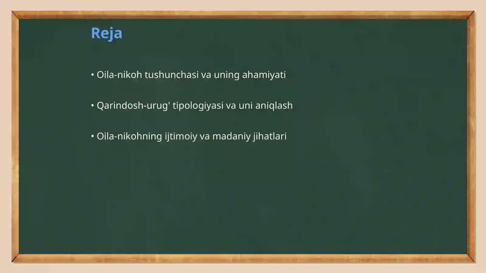 Oila-nikoh, qarindosh- urug' tipologiyasi 2