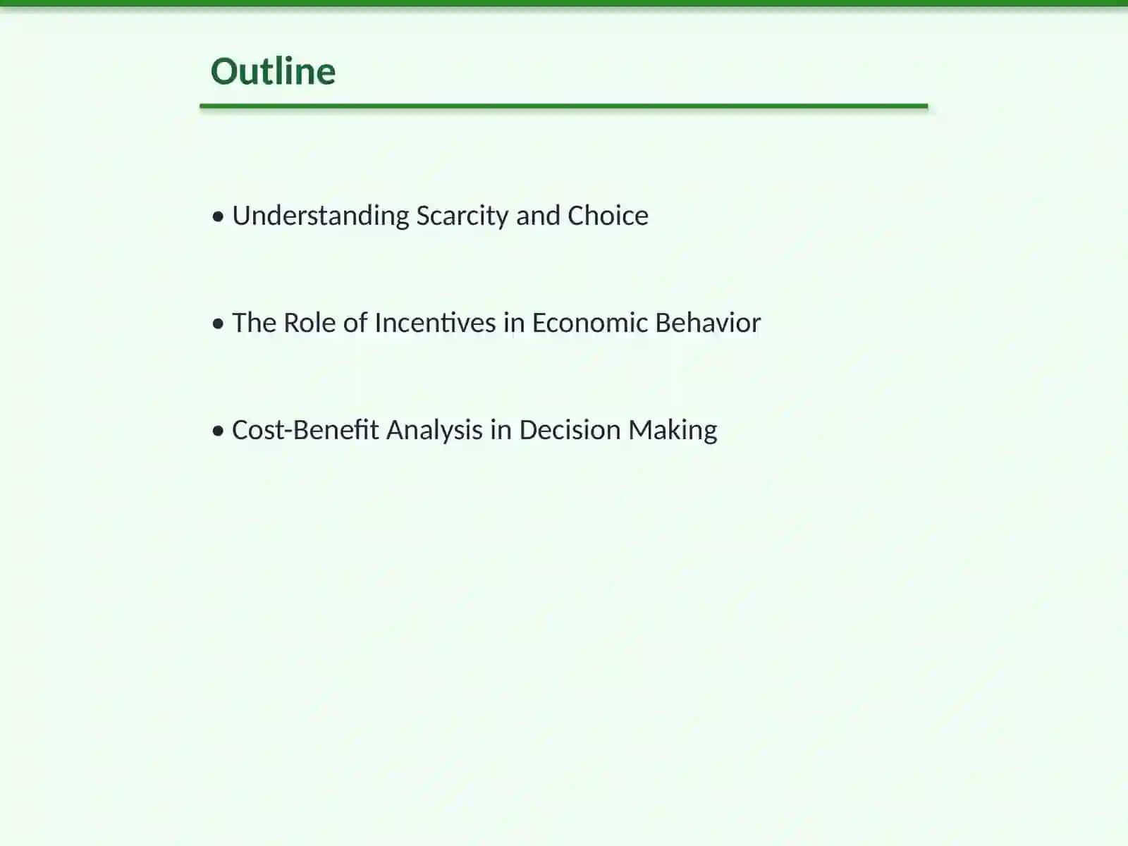 Mavzu: Working like an economist 2