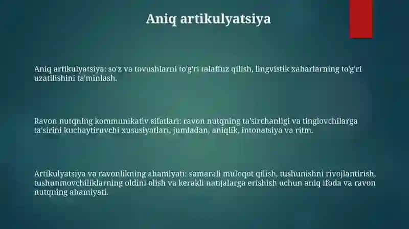 Mutaxassis Nutqining Kommunikativ Sifatlari 2