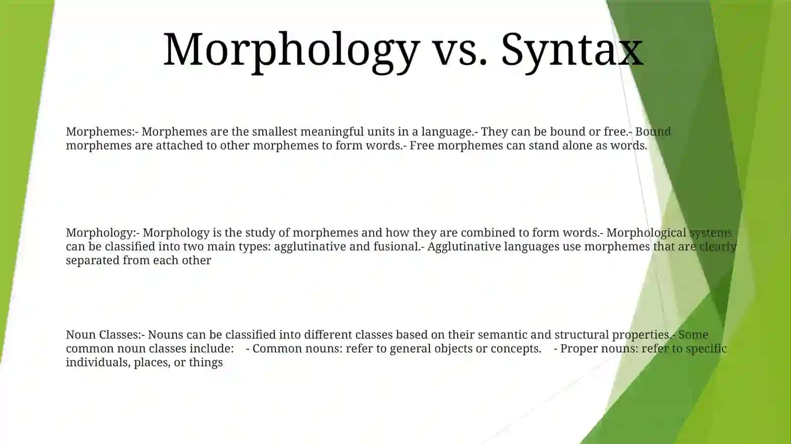 Comparative Typology Of Morphological Systems: Nouns And Pronouns And Their Semantic-Structural Types 2
