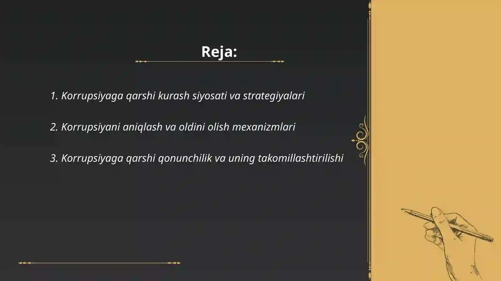 Oʻzbekistonda korrupsiyaga qarshi kurash mexanizmlari 2