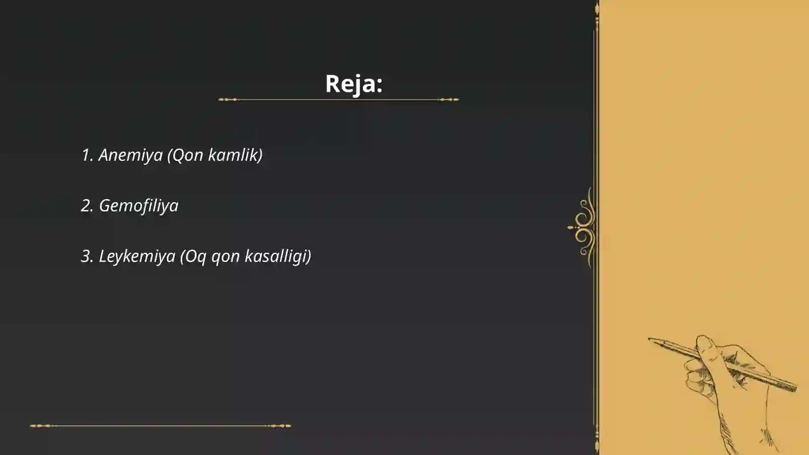 Yaradorlarda qon kasalliklari 2