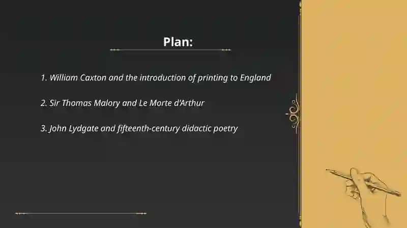 Literature of the 15th century 2