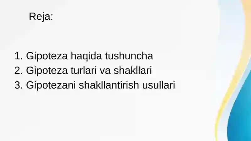 Gipoteza haqida tushuncha 2