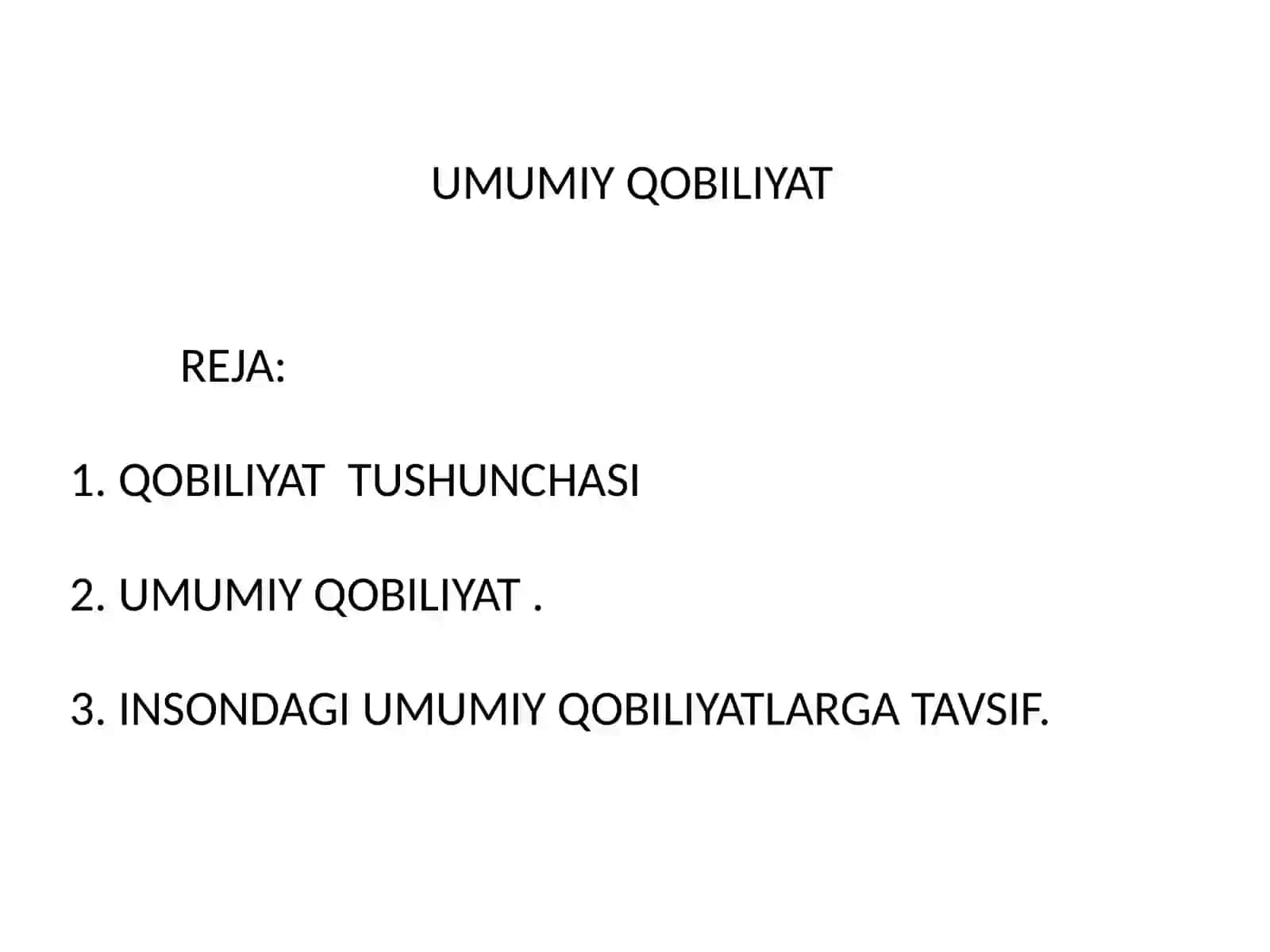 UMUMIYQOBILIYAT 2