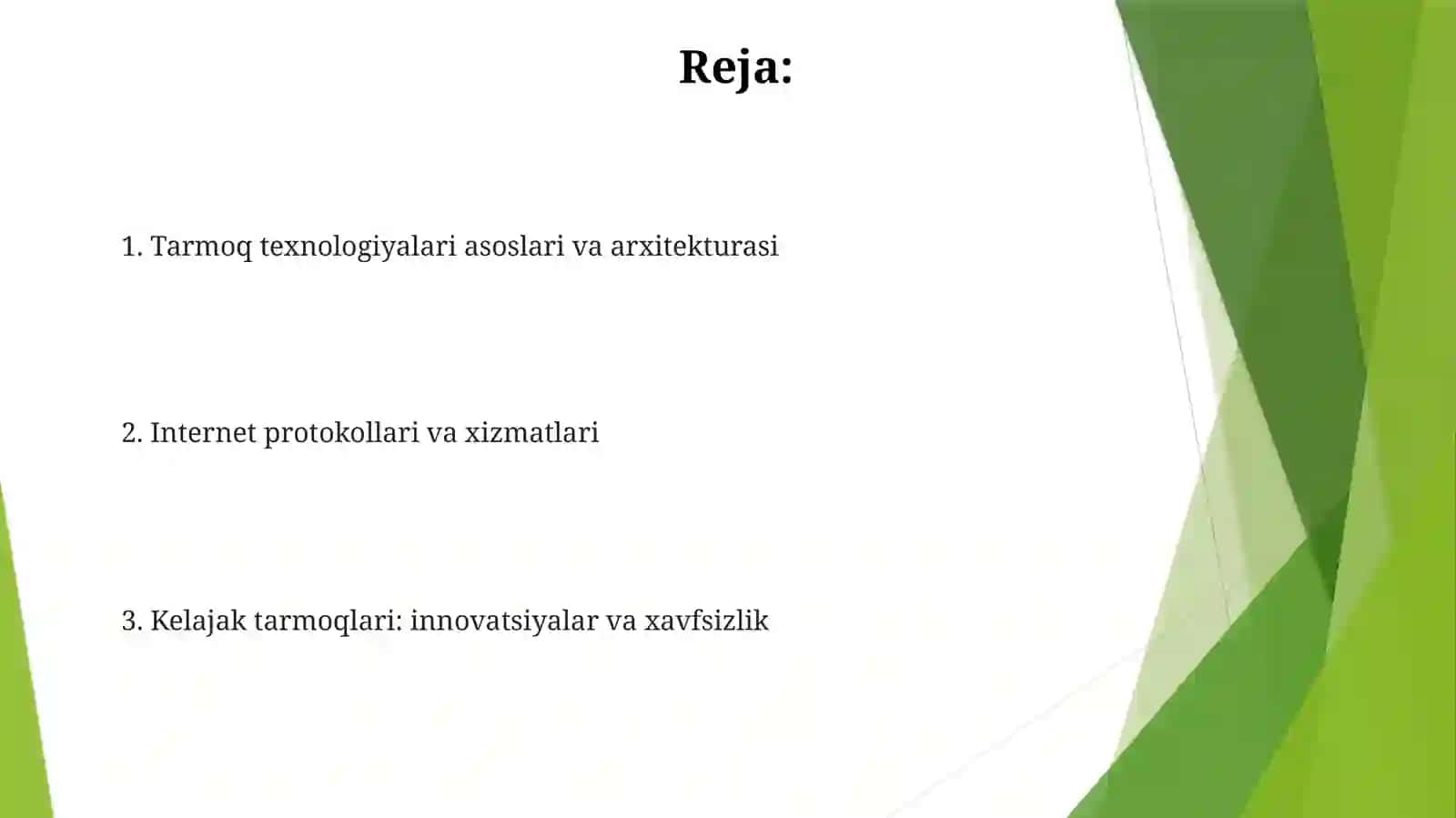 Tarmoqli  texnologiyalar  va  internet  xizmatlari 2