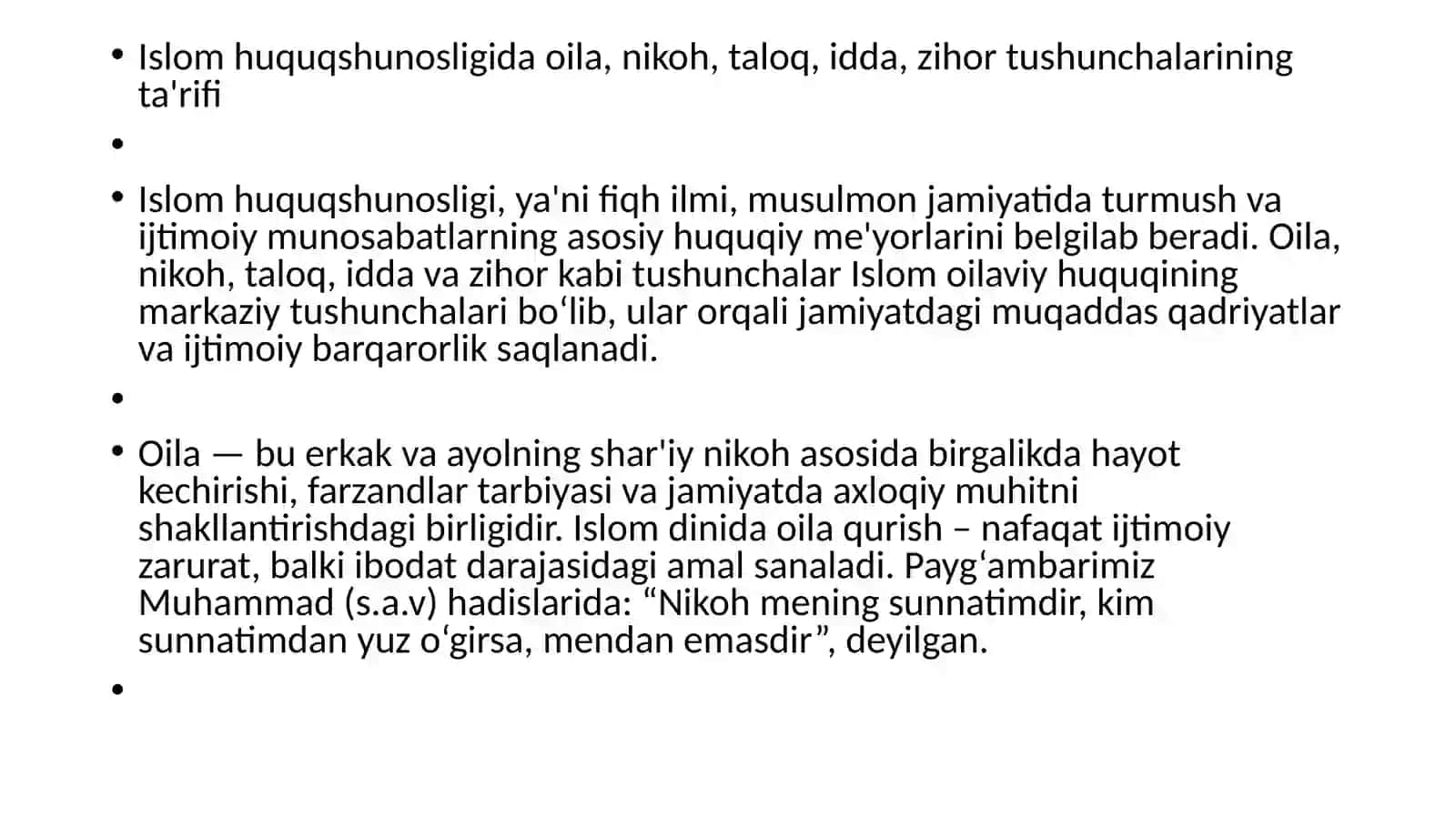 Islom huquqshunosligi 2