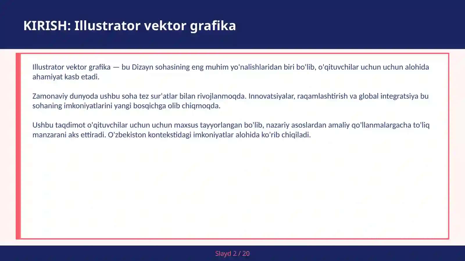 Illustrator vektor grafika 2