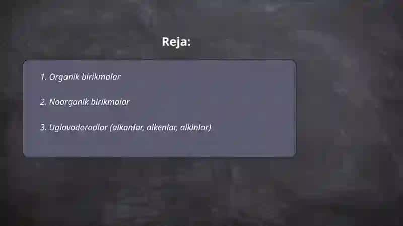 Kimyoviy birikmalarning eng muhim sinflari haqida maʼlumot 2