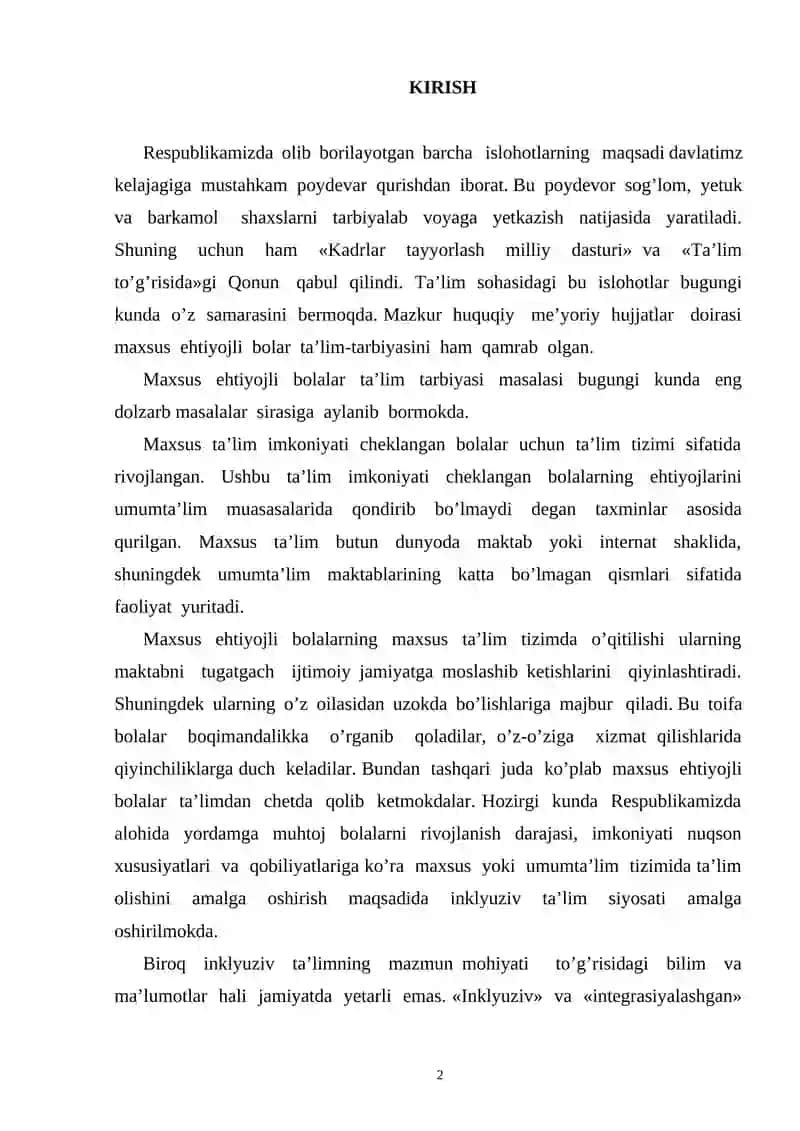 INKLYUZIV TA’LIM 2