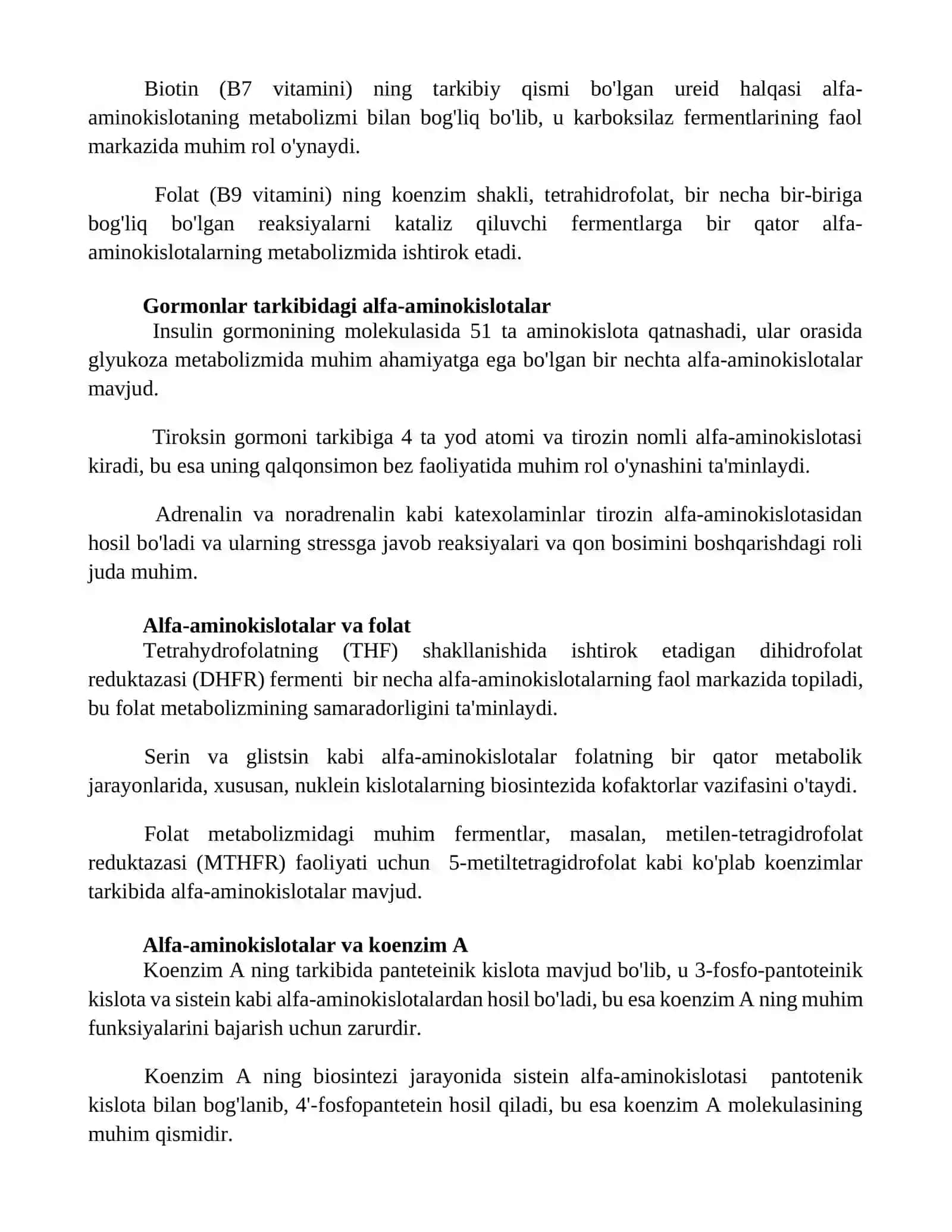 Alfa-aminokislotalar 2