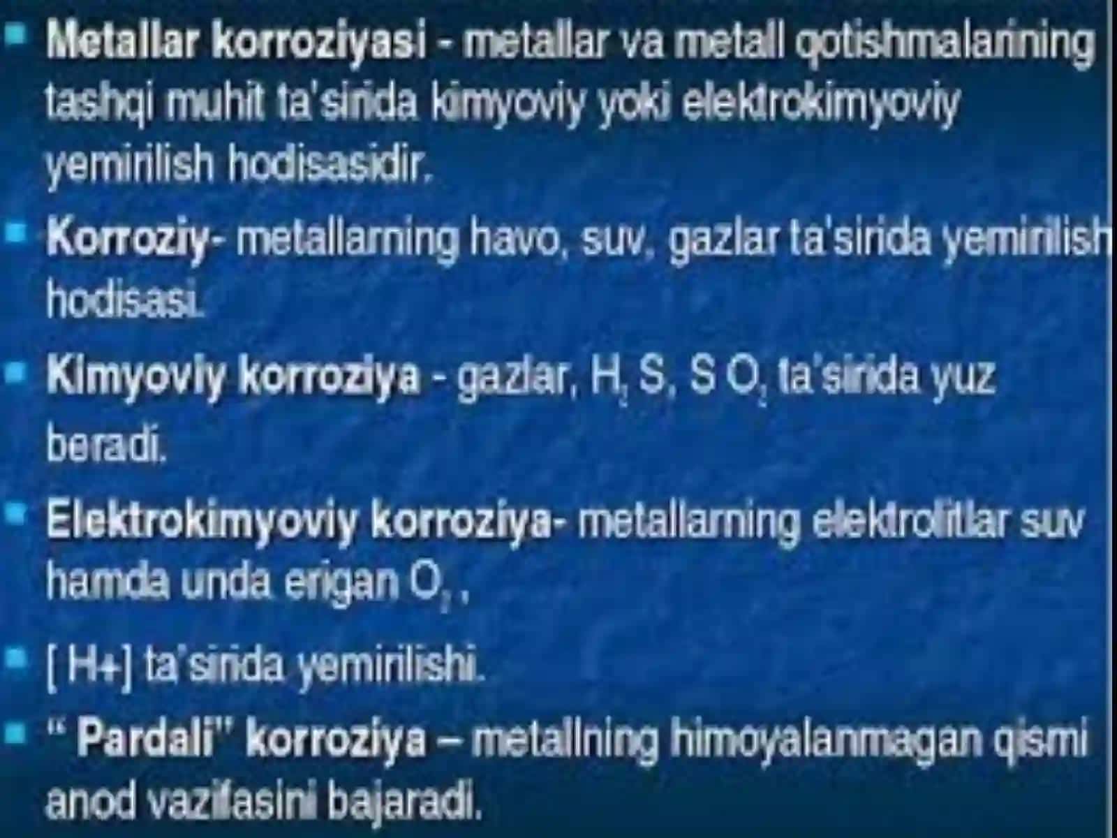 Metallar karroziyasi 2