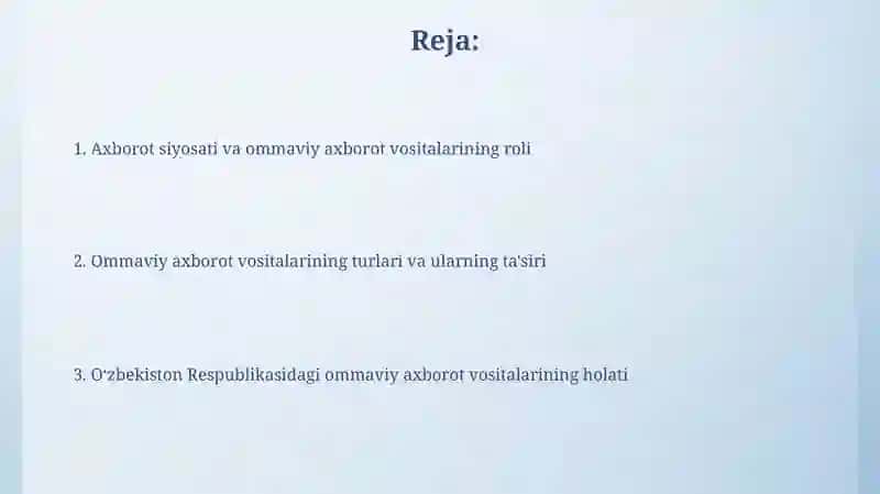 Televideniye va radioeshittirish 2
