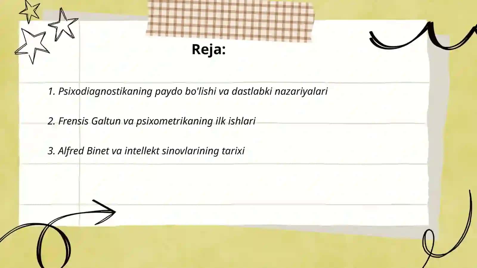 Psixodiagnostika tarixi 2
