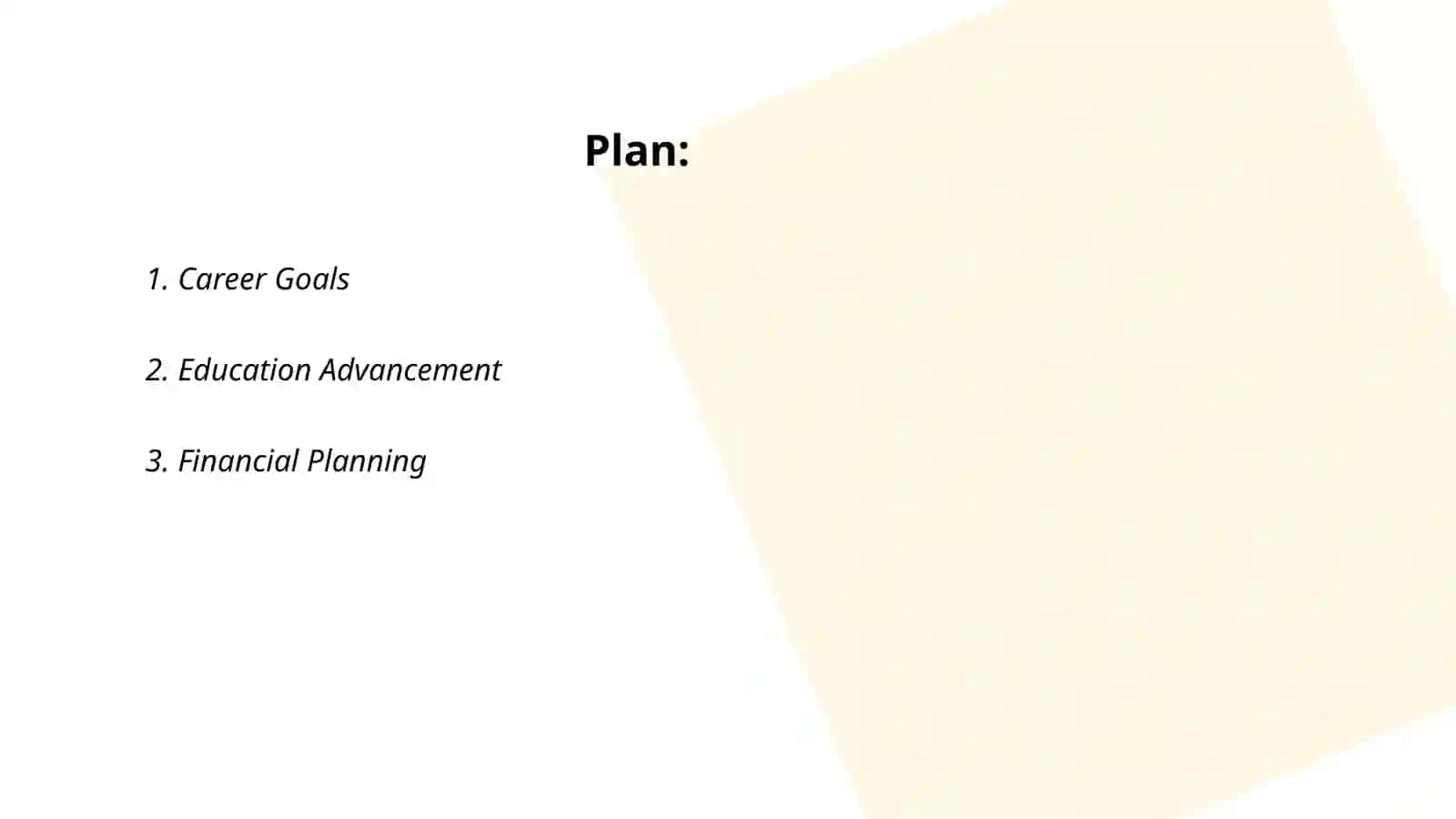 Future plan 2