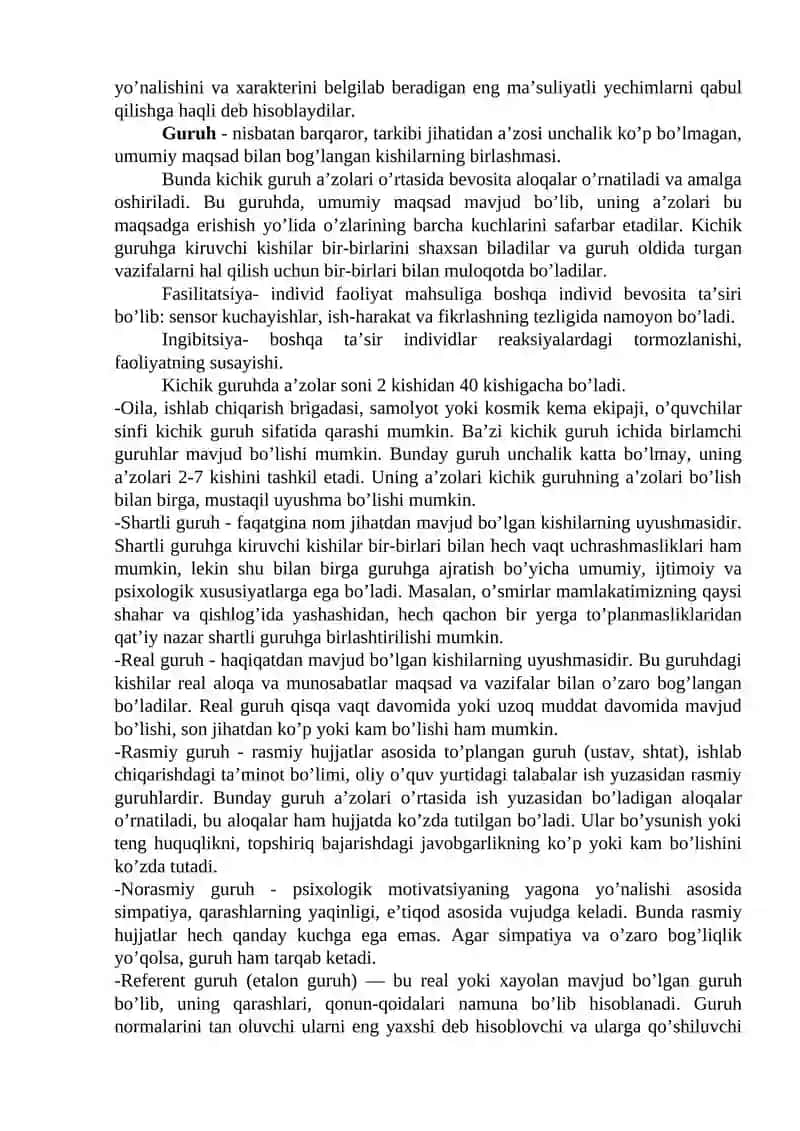 Muhandislikning Guruhiy Faoliyati 2