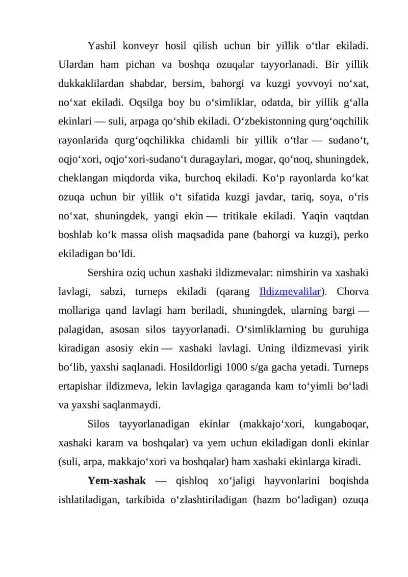 Yem-Xashak Ekinlari 2