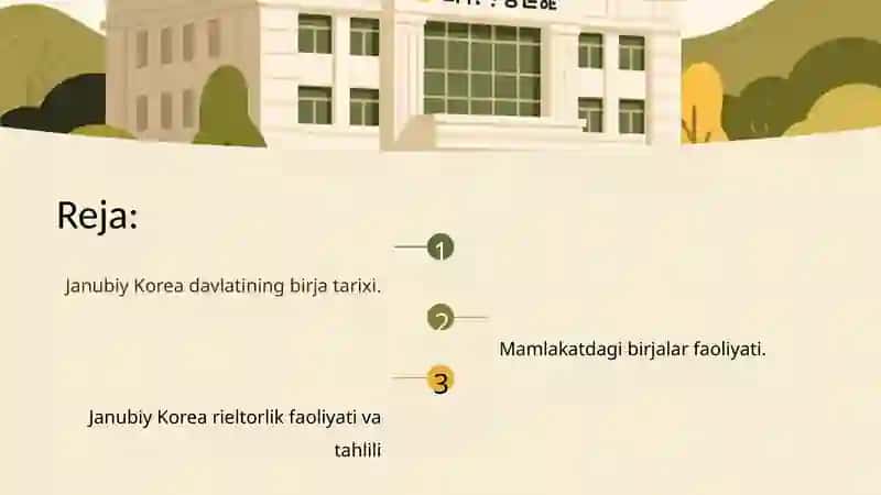 Janubiy Koreya Birja Tizimi 2