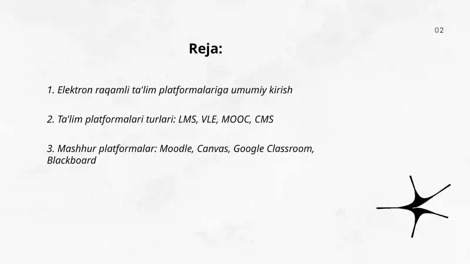 Elektron raqamli ta'lim platformalari va ular bilan ishlash 2