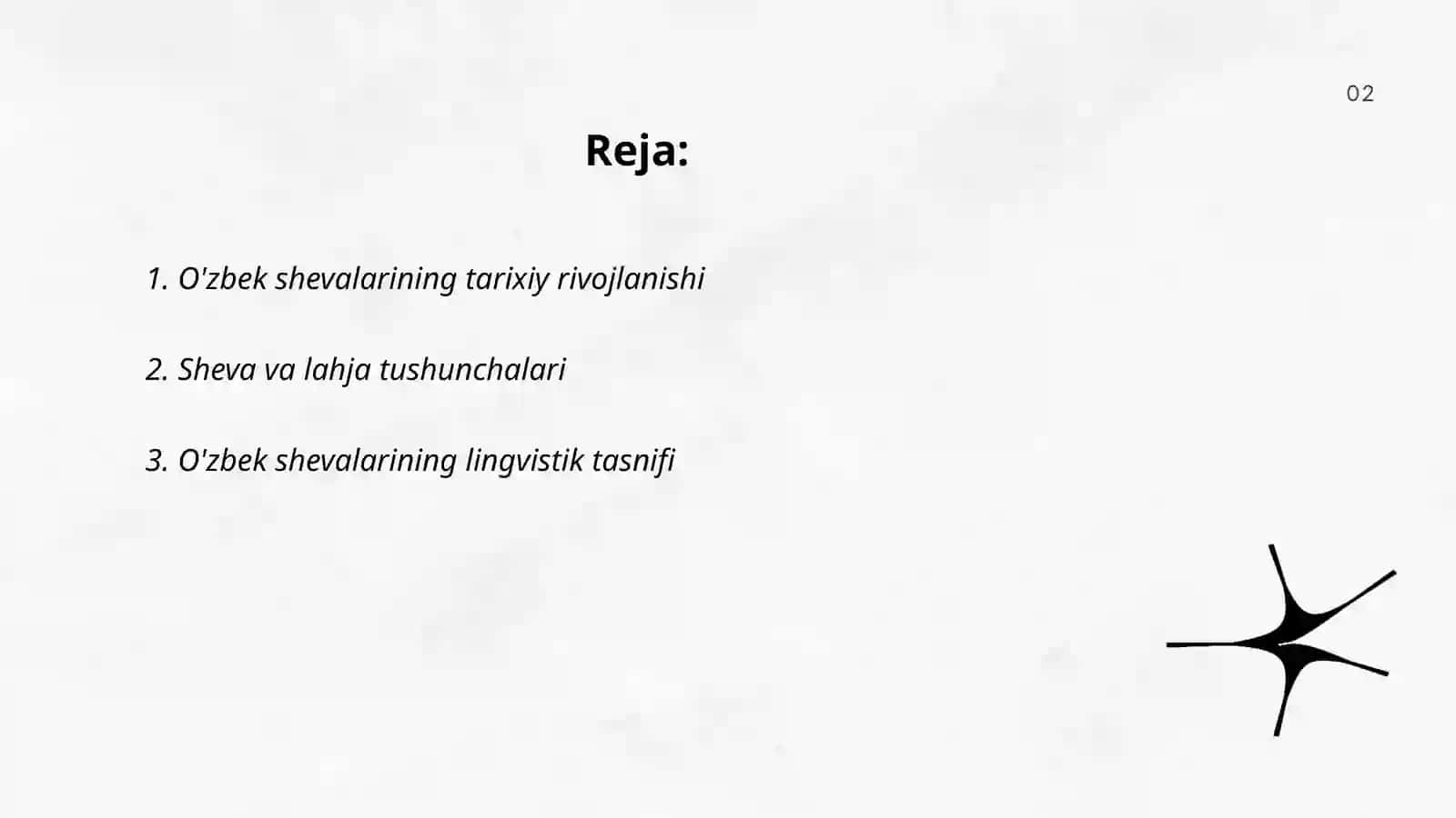 O'zbek shevalari tasnifi 2
