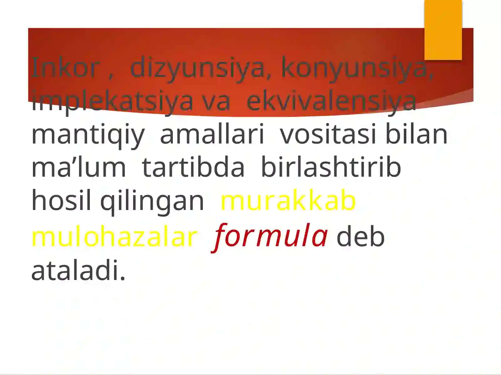 Formulatushunchasi 2