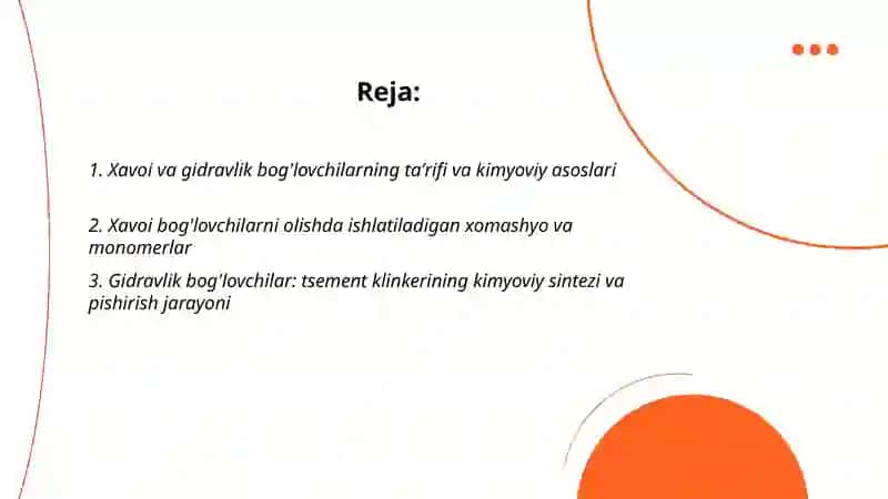 Xavoi bog'lovchilar va gidravlik 2
