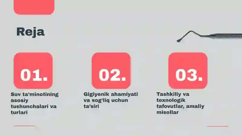 Mahalliy va markazlashfan suv taminoti 2