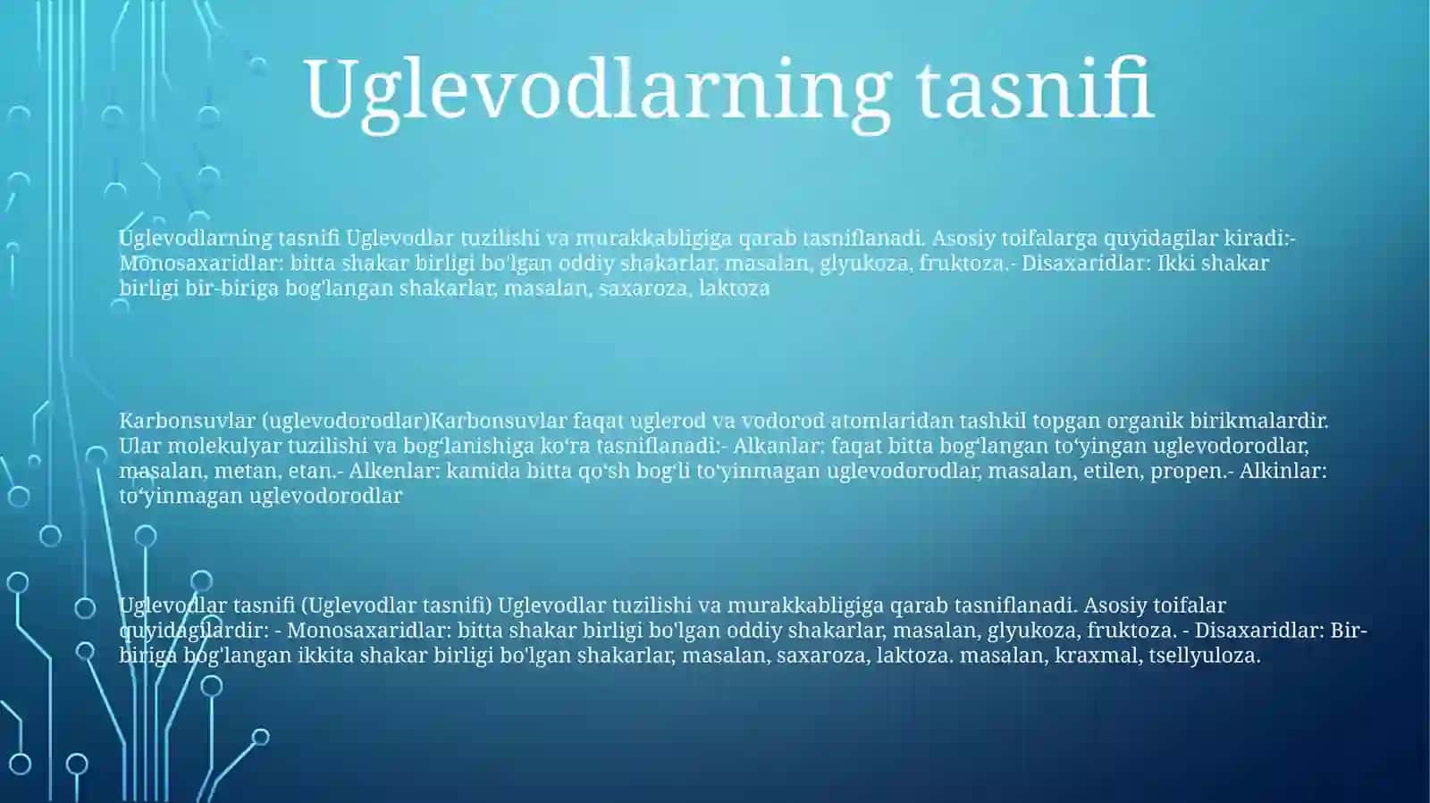 Karbonsuvlar 2