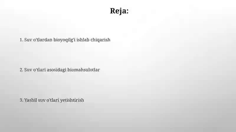 Yashil suv o'tlari (Chlorophyta) 2