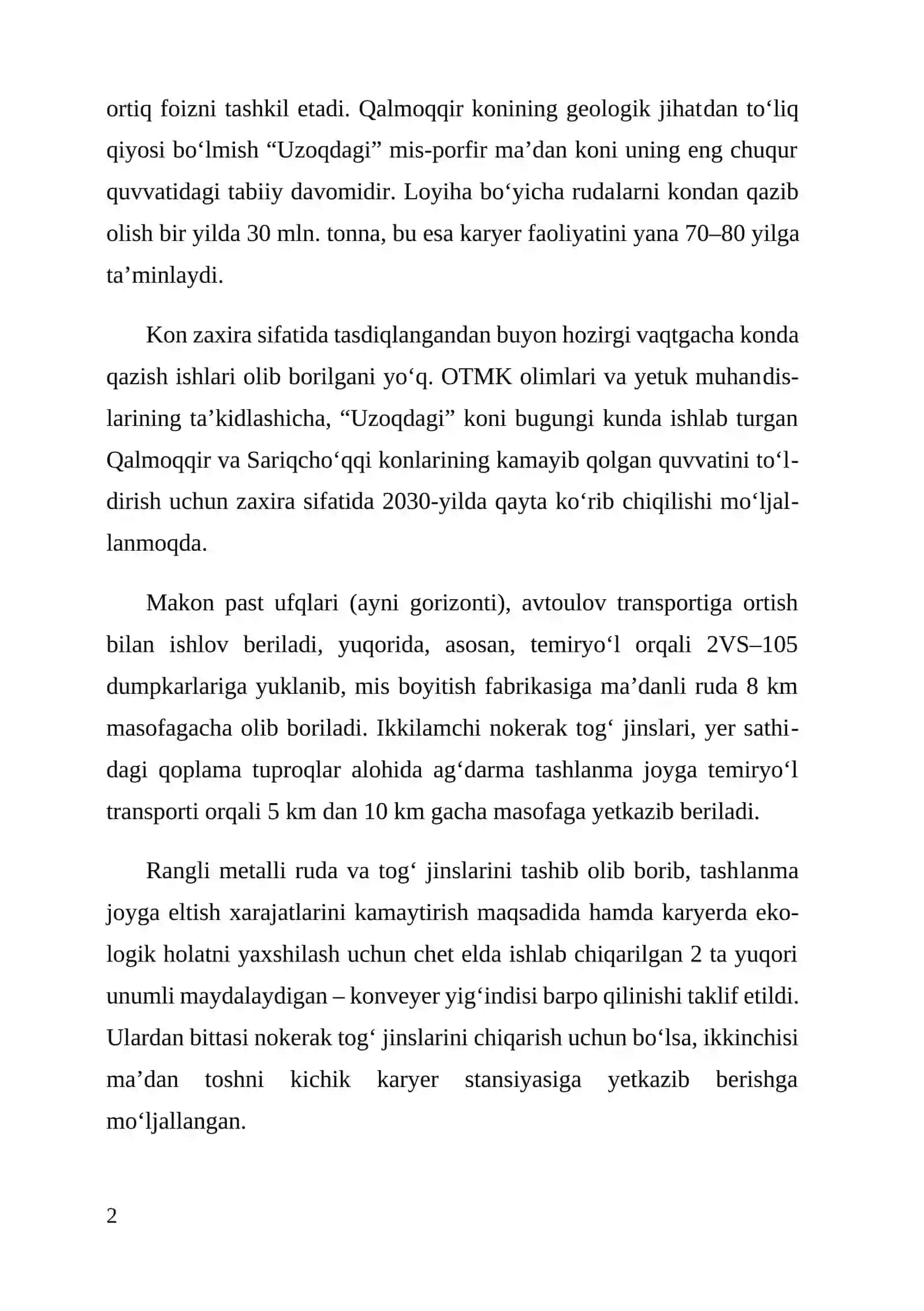 Olmaliq metallurgiyasi 2